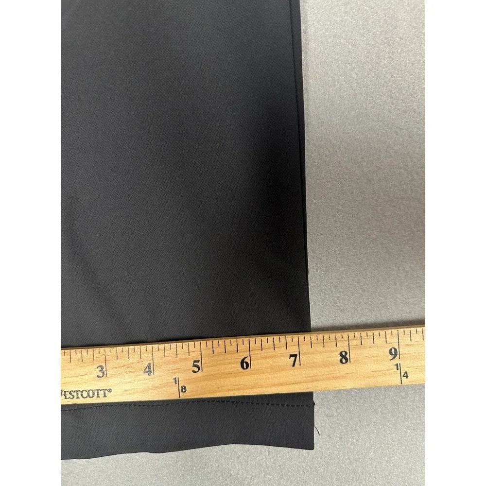 NEW Banana Republic Pants Mens 40X30 Black Performance Chino Flat Front Pockets